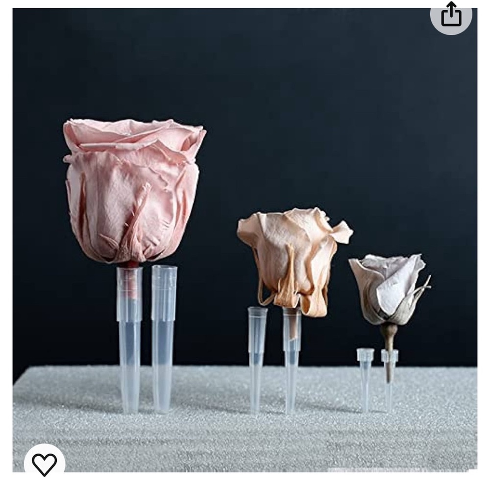 Flower picks for cake decorating